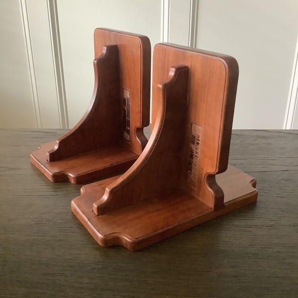 Lot of 2 Vintage Solid Wood Wall Shelf Signed Handcrafted by Bob Jankowsky - Picture 3 of 11